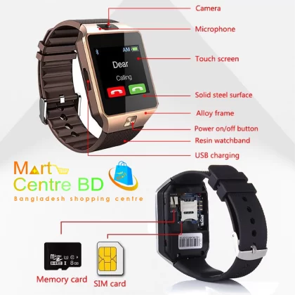 DZ09 SIM Support SmartWatch