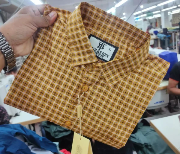 Burberry London Cotton Sleeve Shirt