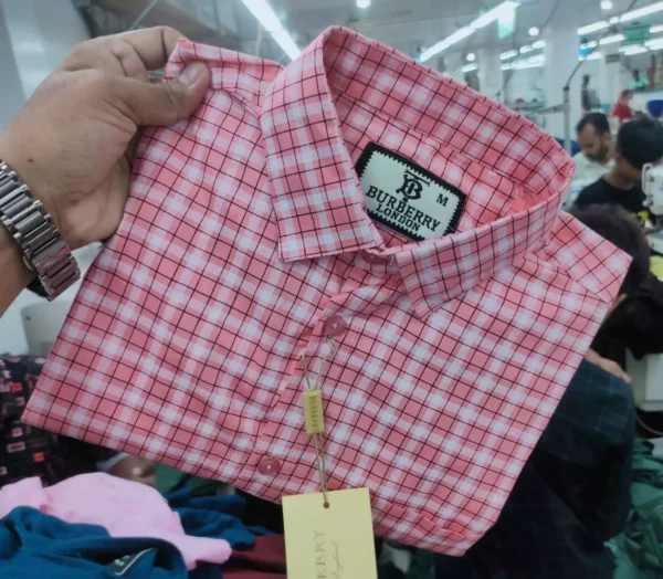 Burberry London Cotton Sleeve Shirt