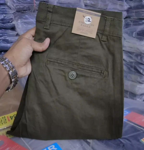 Cotton Stretched Gabardine Pant
