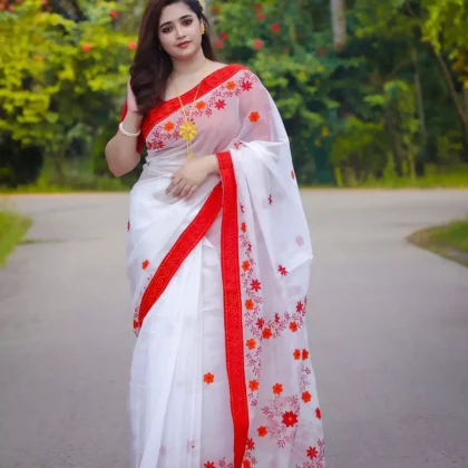 Premium Half Silk Sharee