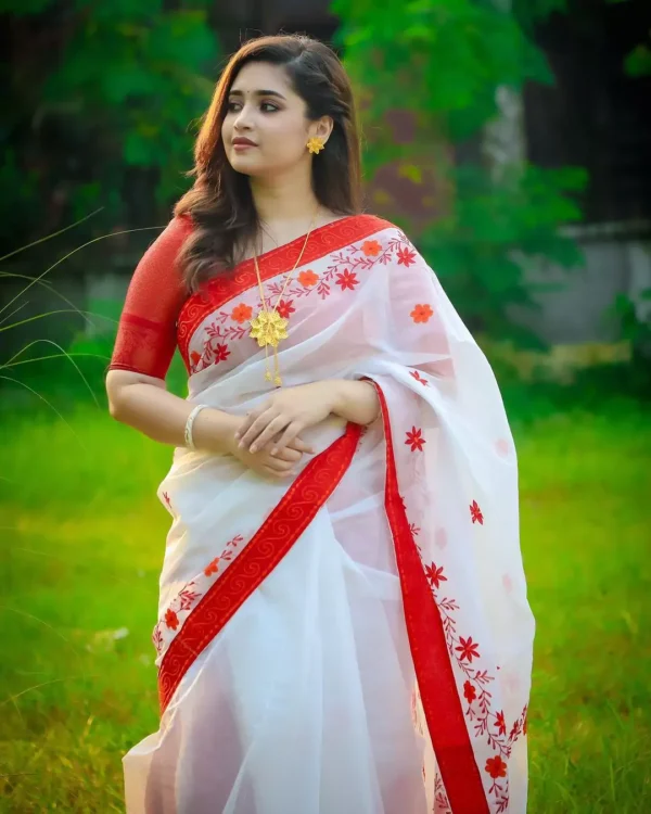 Premium Half Silk Sharee - Image 2