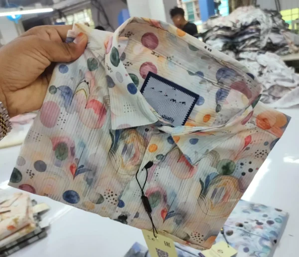 Luxury Full Sleeve Print Shirt - Image 6
