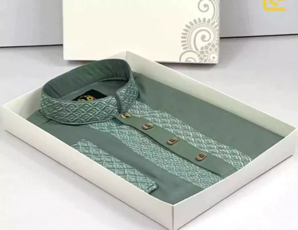 Exclusive tenchil cotton panjabi