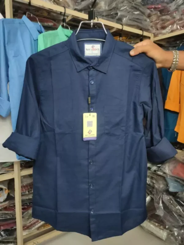 Full Sleeve Solid Shirt