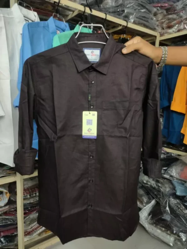 Full Sleeve Solid Shirt