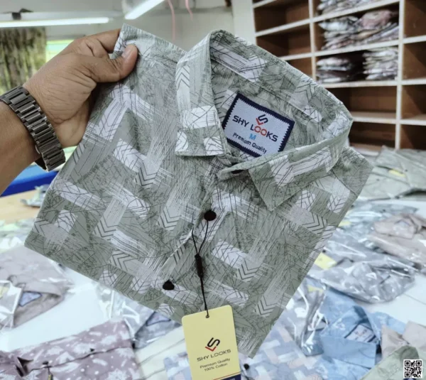 Pure Cotton full Sleeve Shirt