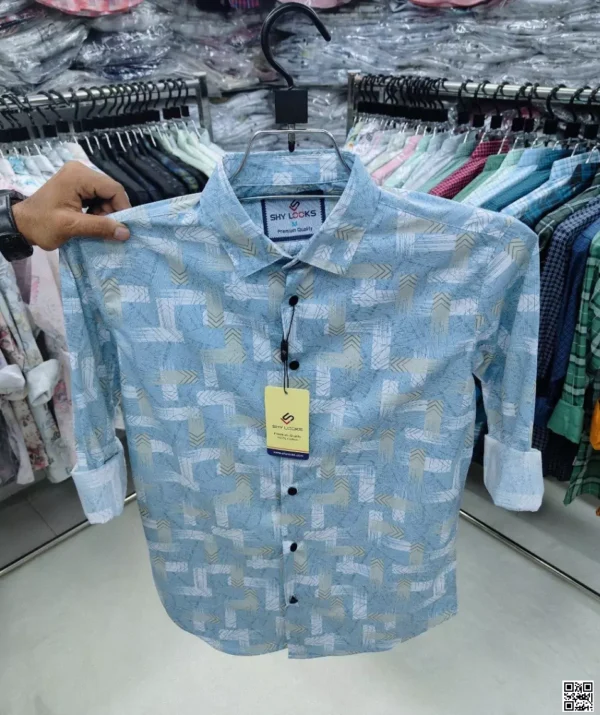Pure Cotton full Sleeve Shirt
