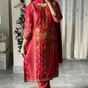 Arong Cotton Readymade Three Piece